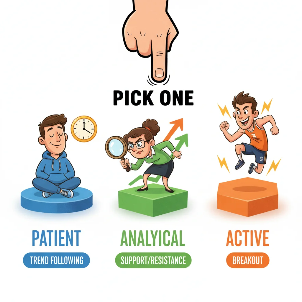 Как выбрать свою первую торговую стратегию исходя из личности