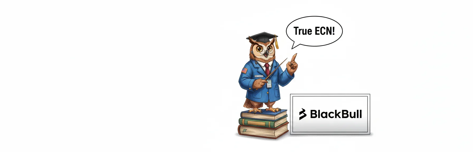 Prof. Winston presents blackbull markets — True ECN!