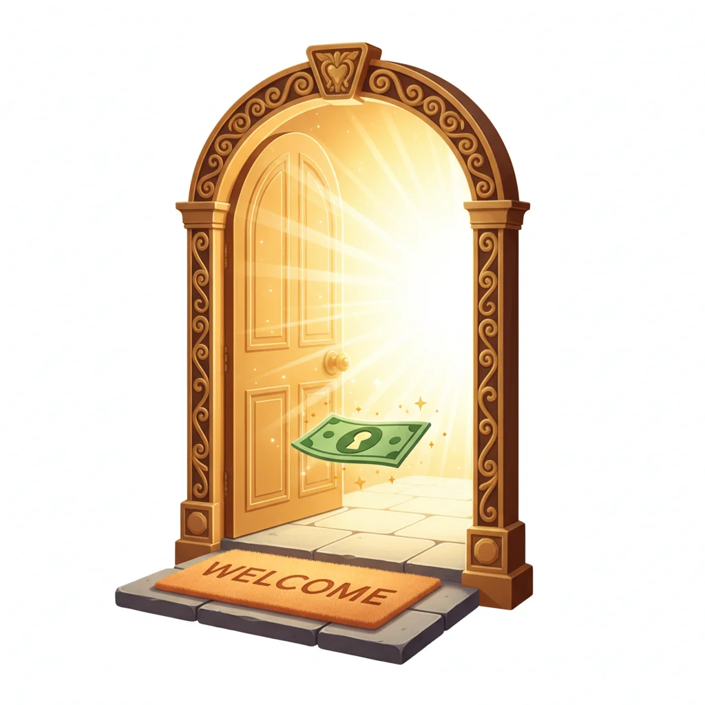 Open door with $10 key — Exness low barrier to entry