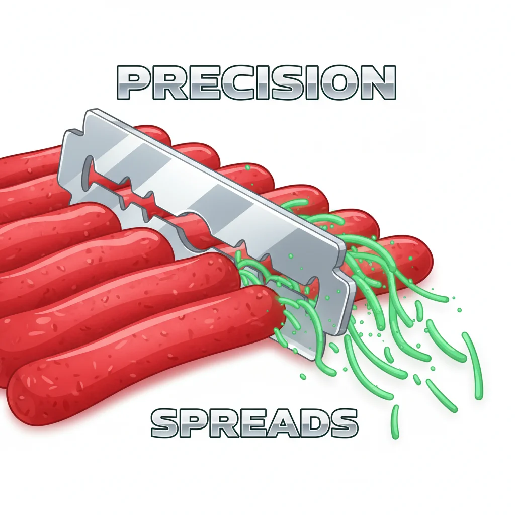 Razor blade cutting through spread bars — Pepperstone Razor account