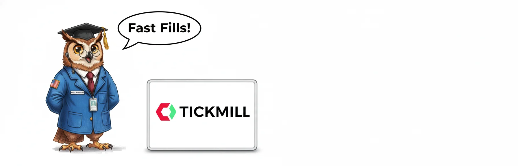 Prof. Winston presents tickmill — Fast Fills!