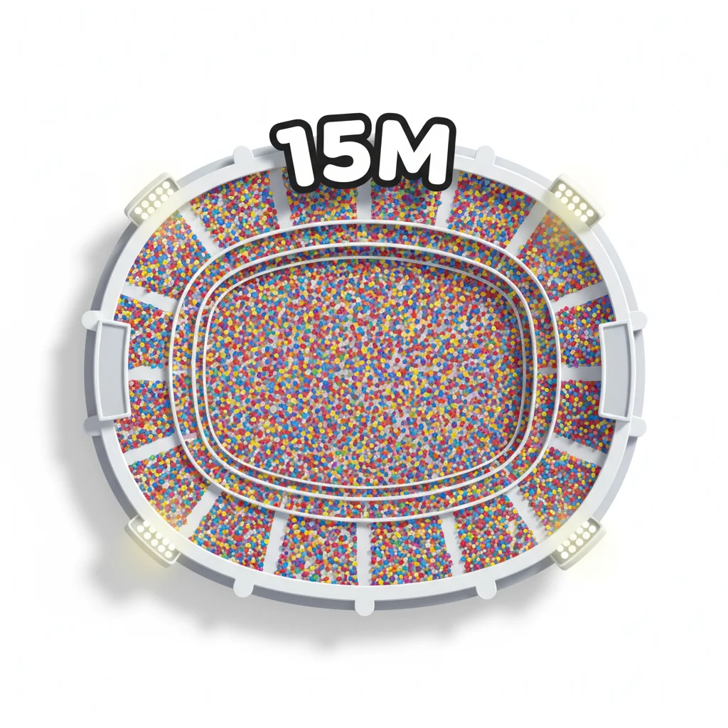 Packed stadium — XM serves 15 million clients worldwide