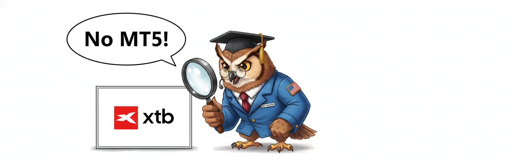 Prof. Winston presents xtb — No MT5!