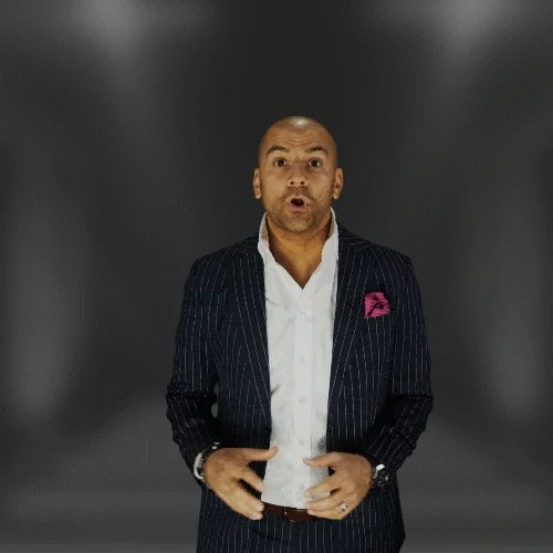 Gars en costume choqué/bouche bée — stupéfaction, incrédulité