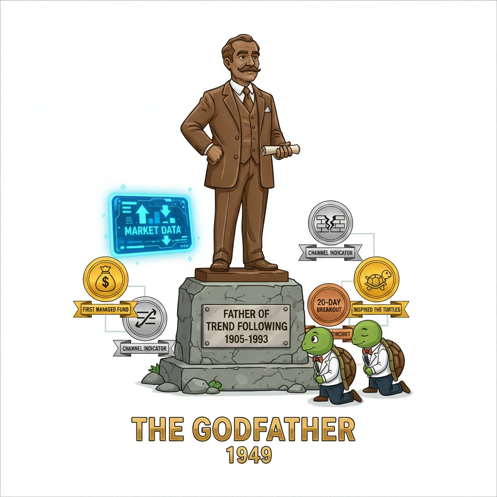 Richard Donchian — the father of trend following and managed futures