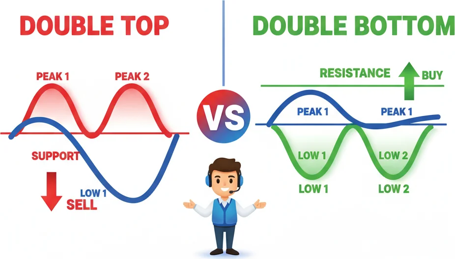 Double — educational illustration