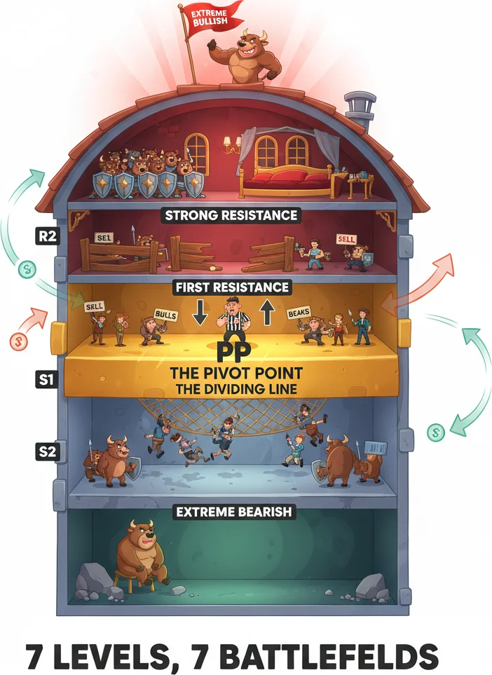How to read buy sell and reversal signals at pivot levels