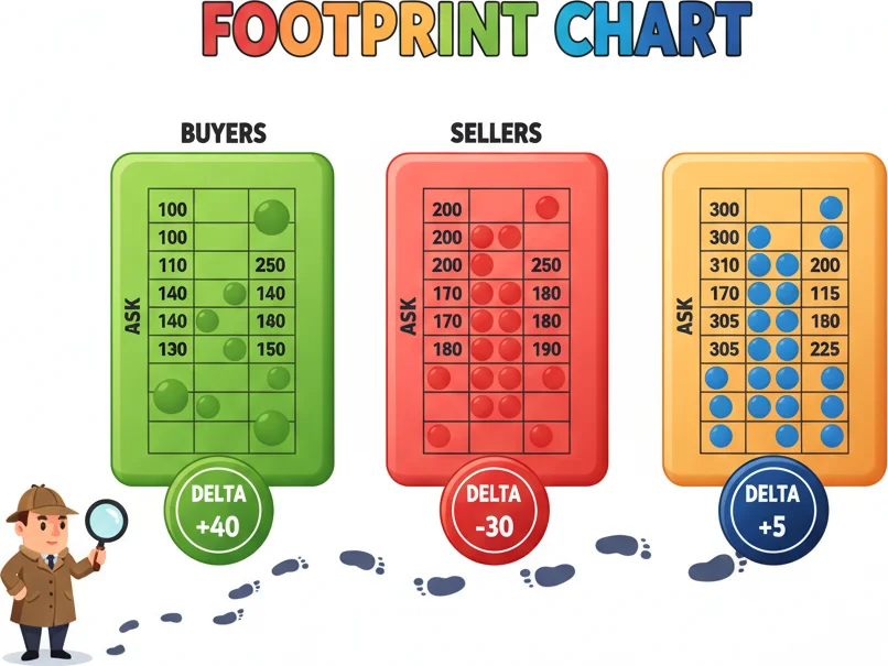Footprint — educational illustration