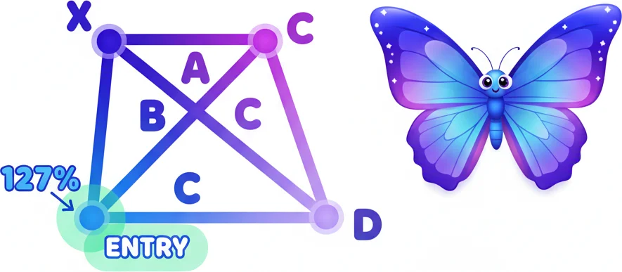 Butterfly — educational illustration