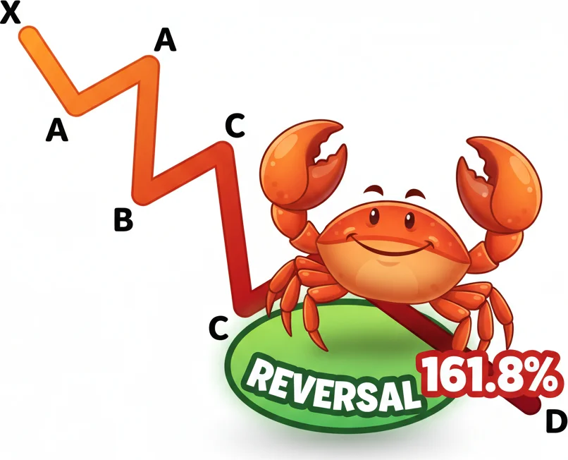 Crab — educational illustration