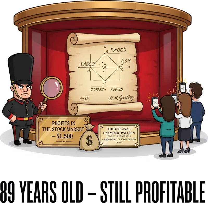 Gartley pattern — the original harmonic discovered in 1935