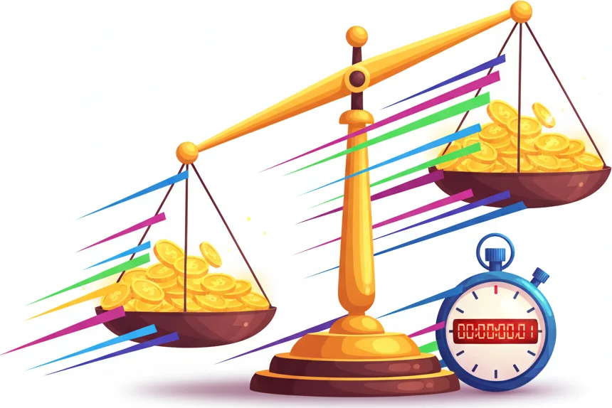 Perfectly balanced, executed in split seconds