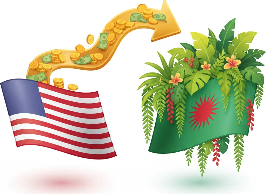 Borrow cheap, invest where rates are high