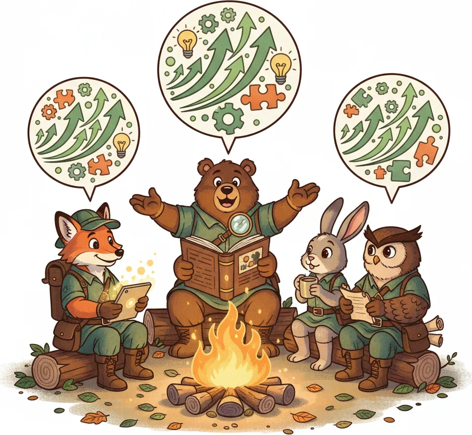 Learning around the fire